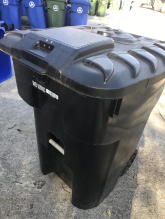 bear resistant trash cart