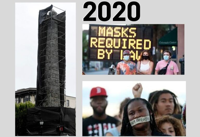 2020 in review photo illustration