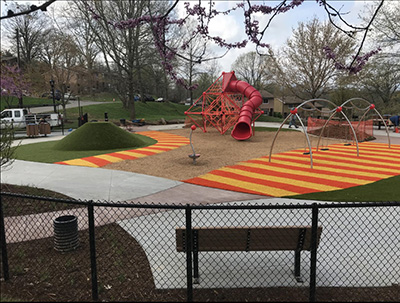 Herb Watts Playground after construction