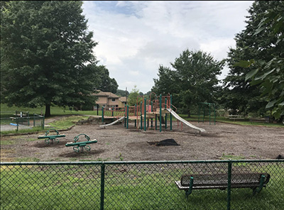 Herb Watts Playground before construction