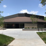 Tempie Avery Montford Center entrance after construction