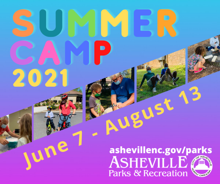 Asheville Summer Camp 2021 poster