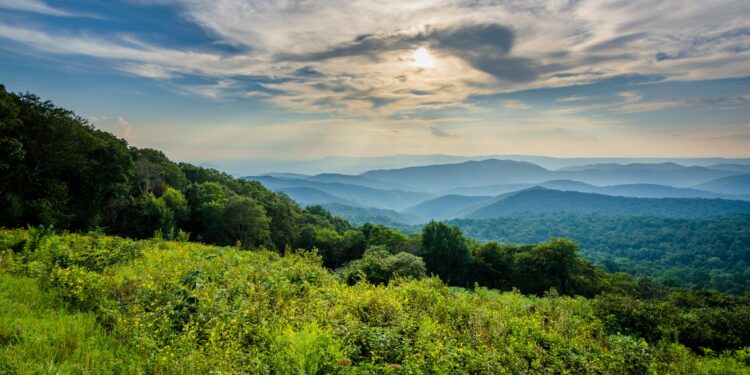 Blue ridge mountains