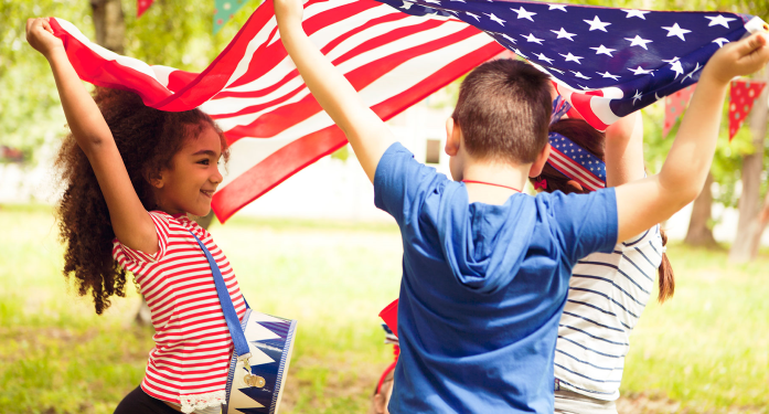 Fourth of July children