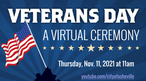 Veterans Day graphic with words