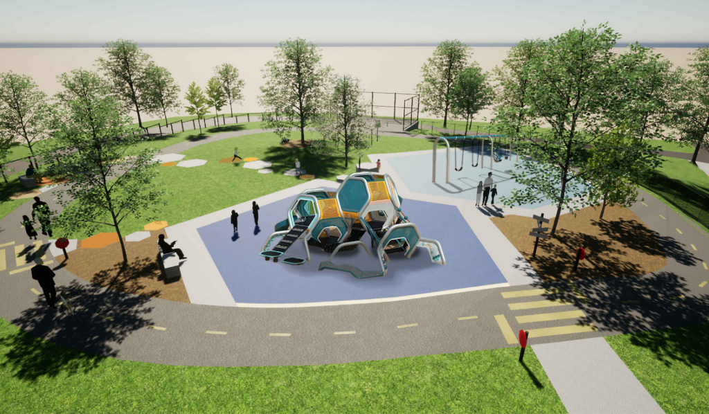 Magnolia Park Playground Concept