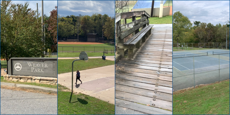 collage of images of Weaver Park