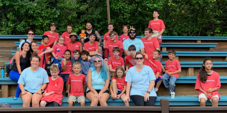 group shot of therapeutic recreation program participants