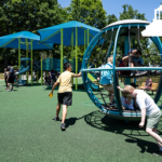 kids on merry-go-round
