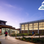 entrance to community center