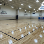 indoor basketball court