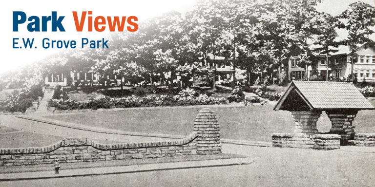 historic photo of E W Grove Park