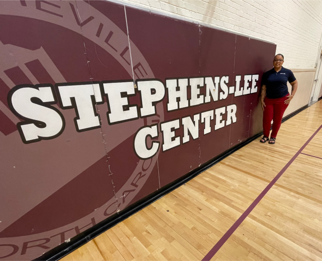 Angel Redmond focuses on preventing young people from entering the ...