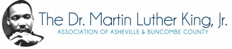 Logo for the dr. martin luther king, jr. association of asheville and buncombe county