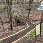 mulched path