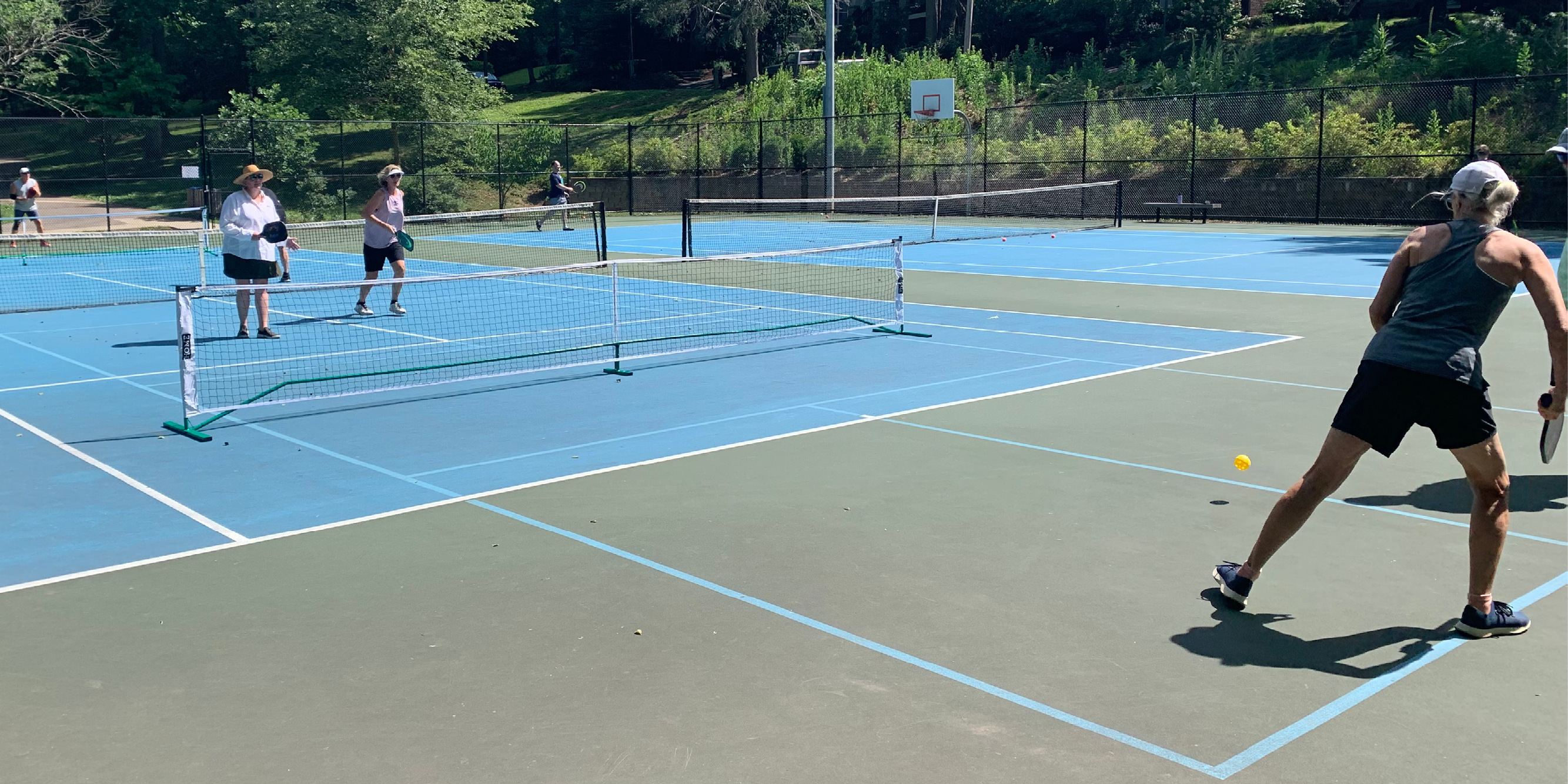Dual lines added at public outdoor racquet sports courts, shared use schedule for pickleball and tennis begins March 13