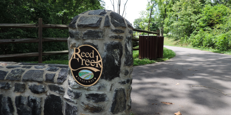 entrance to Reed Creek greenway