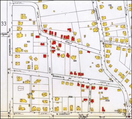 sandborn map of magnolia park