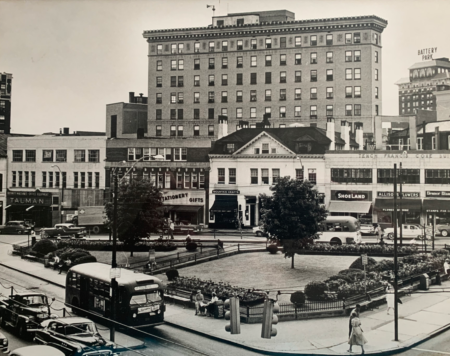 pritchard park in the 1950s