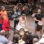 people playing drums