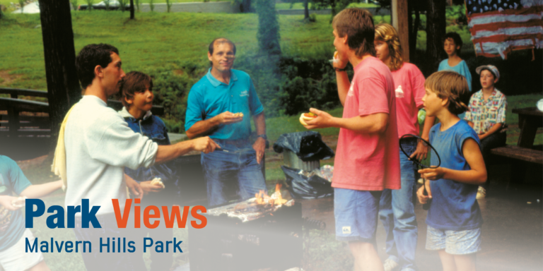 people enjoying cookout at Malvern HIlls Park