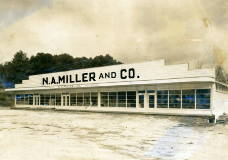 historic photo of miller general store