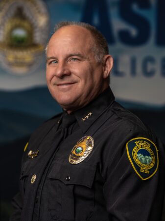 Chief David Zack in uniform.