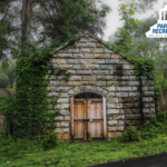old building in cemetery
