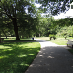 bench on greenway