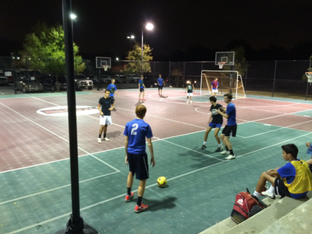 Futsal and basketball court courtesy of Texas Xtreme FC