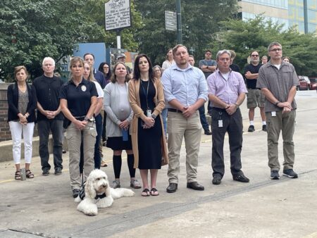 Staff and community honor those who responded.