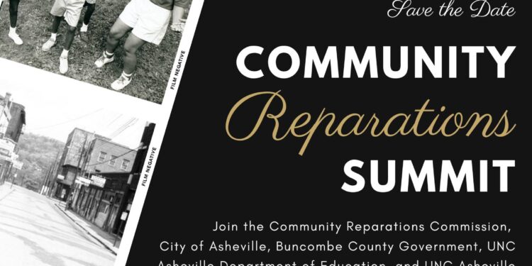 Community Reparations Summit save the date