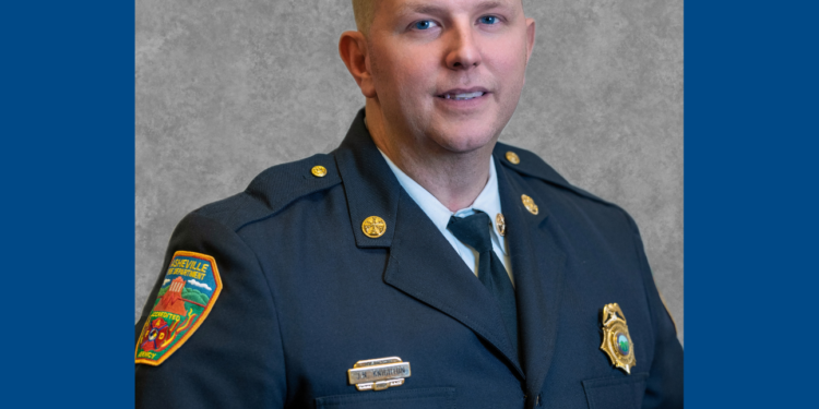 professional headshot of Jeremy Knighton in uniform