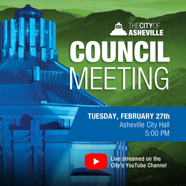 city council meeting information - february 27 at 5 p.m.