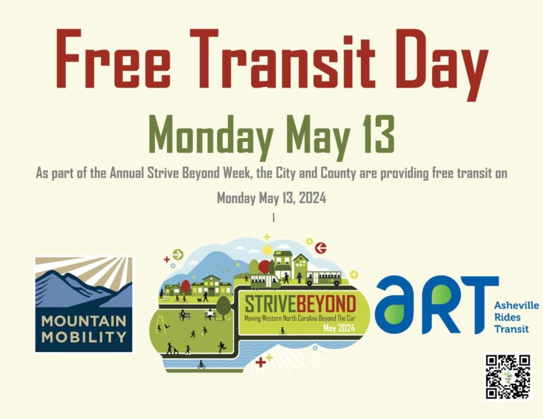 free transit day may 13
