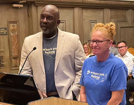 city staff at city council meeting