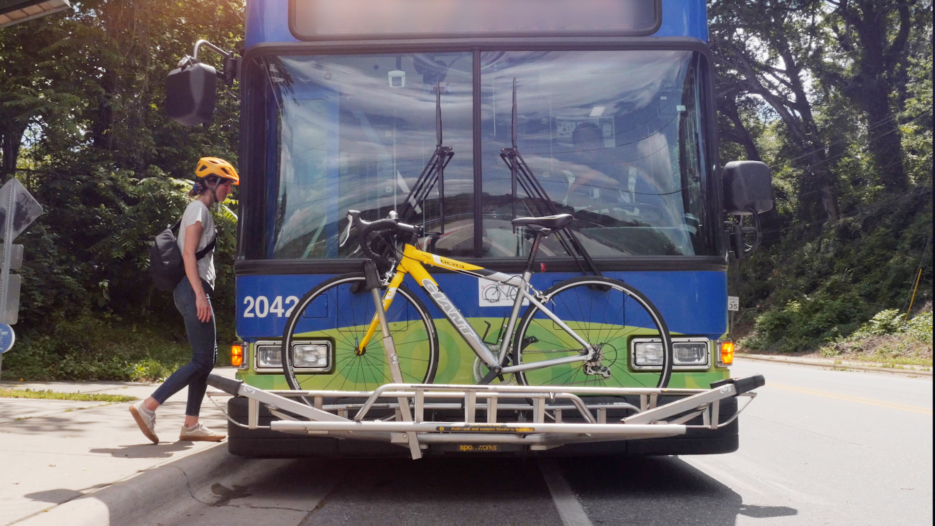 Bring a bike on a Bus - The City of Asheville