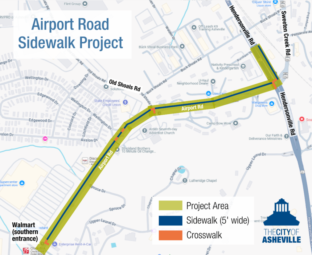 Airport Road Sidewalk Project