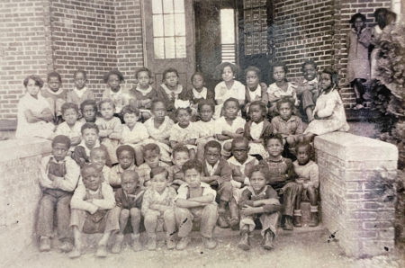 historic image of shiloh students circa 1933