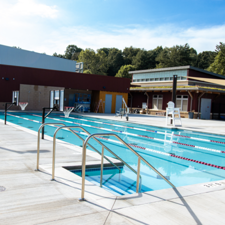 empty pool at Grant Ceter