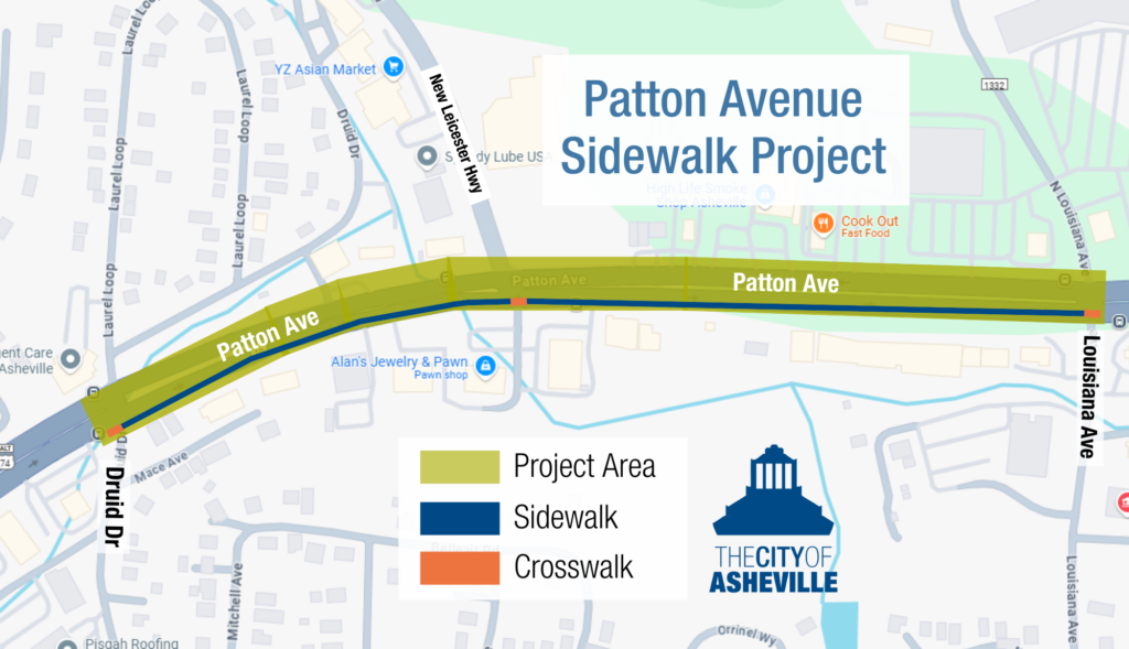 Patton Avenue Sidewalk