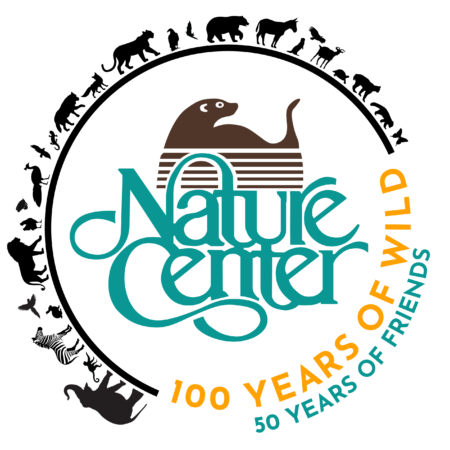 WNC NAture Center 100 year anniversary emblem