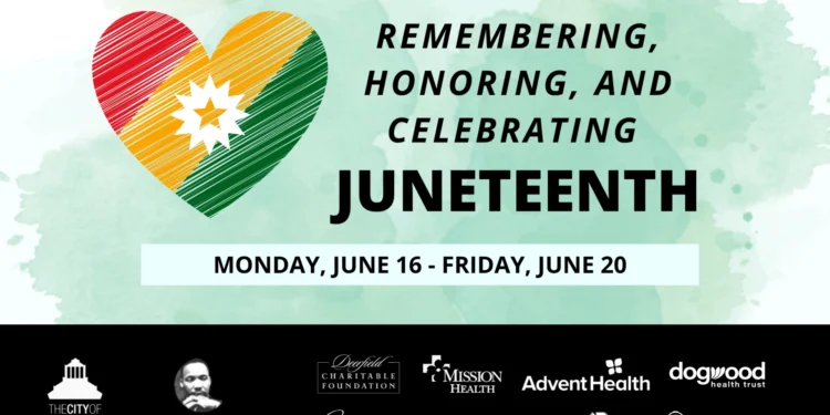 Juneteenth June 15-20 list of sponsors