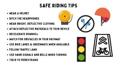 safety tips for riding