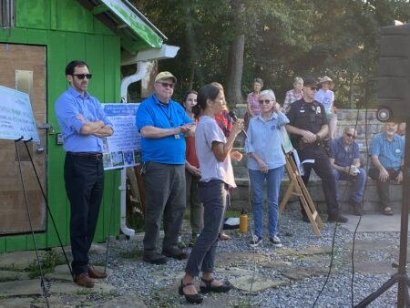 Staff talks to neighborhoods about the opportunity