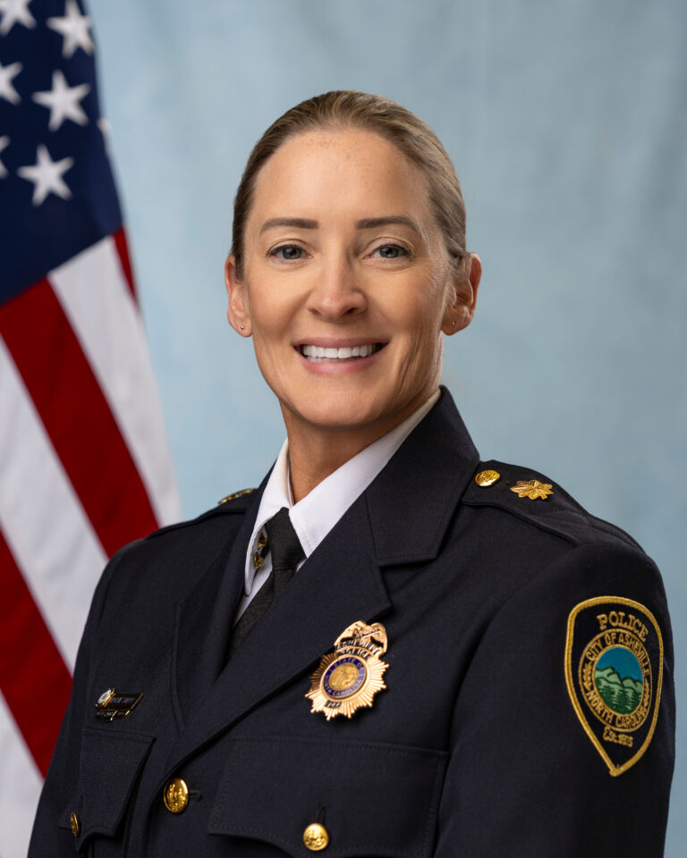 Interim chief Jackie Stepp pictured in uniform