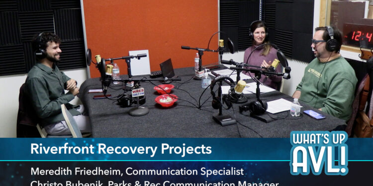 all three participants in studio