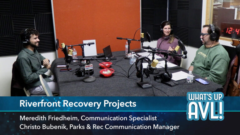 all three participants in studio