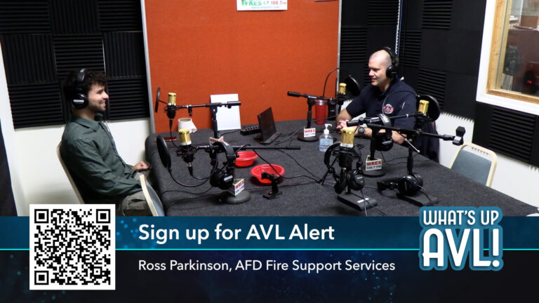 Sam and Ross in studio